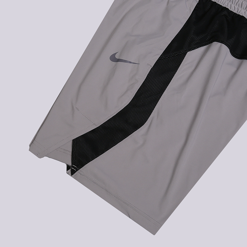 мужские серые шорты Nike Dry Elite Basketball Shorts 891768-027 - цена, описание, фото 2